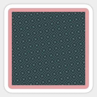 chinese grey pattern Sticker